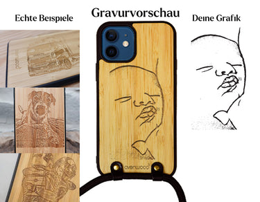 INDIVIDUELL iPhone 12 Pro Hülle zum Umhängen